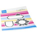 CR1701 Metal Die Marianne Design - CrafTables -Winter Labels