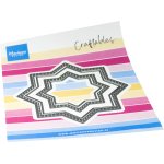 CR1702 Metal Die Marianne Design - CrafTables -Open Star set