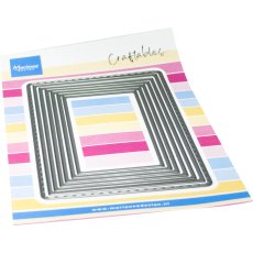 CR1703 Metal Die Marianne Design - CrafTables -Basic Set A6