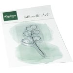CS1181 Silhouette Art - Eucalyptus Twig 