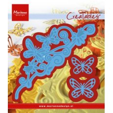 LR0456 Marianne Design Creatable - Butterfly Border