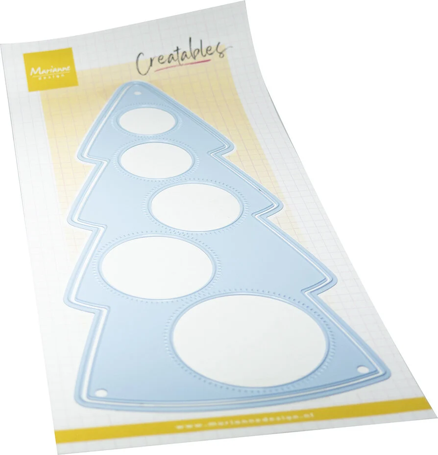 LR0918 Metal Die Marianne Design Creatables -Lay Out Christmas Tree