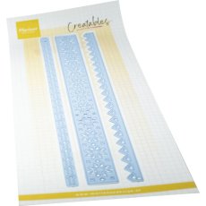 LR0920 Metal Die Marianne Design Creatables-  Nordic Winter strips