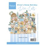 VK9635 Die-cuts -Marianne Design - Eline's Snow Holiday