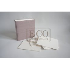 ECO-BAZ-03KL Album BAZYliszek cream - 162x165mm - LILAC cover 6 pages