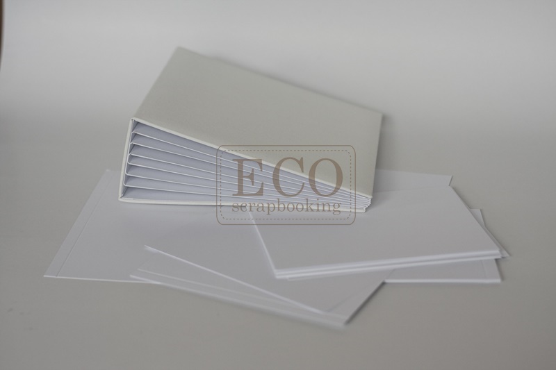 ECO-BAZYL-20B Album BAZYL - white - 6 CARDS white + additional