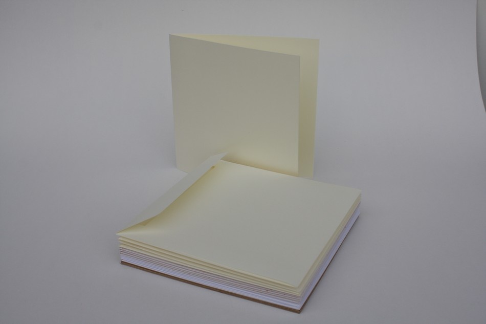 ECO-BK150-K Base for card card size 15x15cm-cream