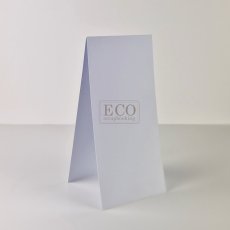 ECO-BKDL-B Base for card card size 21x10cm-white