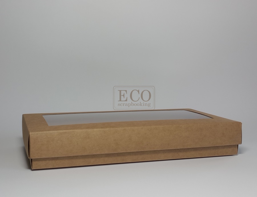 ECO-DL-KR Card box DL -kraft-220x110x35mm