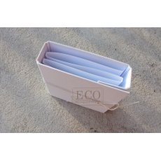 ECO-HARO-10B Harmonica album in a white cover - white