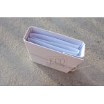 ECO-HARO-10B Harmonica album in a white cover - white