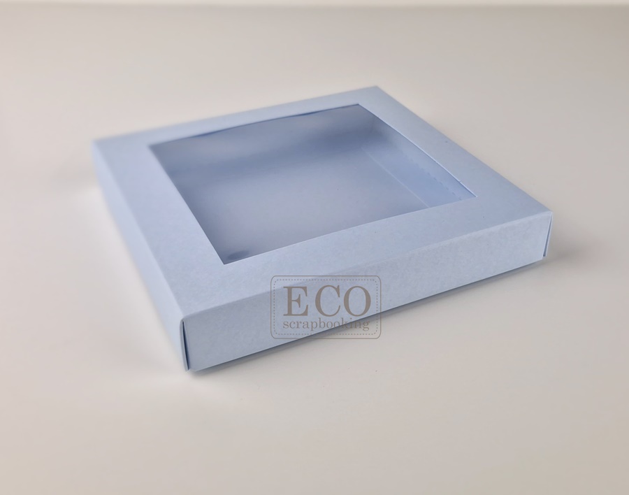 ECO-KW-N Card box 160x160x25mm-blue