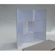 ECO-PARAW-B Base - screen with cover - white