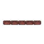 656620 Sizzix Sizzlits Decorative Strip Die - Ticket Strip