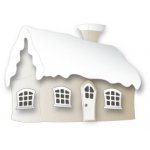 IME-037 Wykrojnik SMALL WINTER COTTAGE
