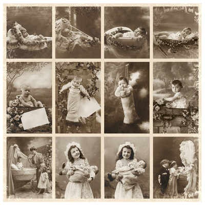 PD137 Zdjęcia Dzieci - From Grandmas Attic
