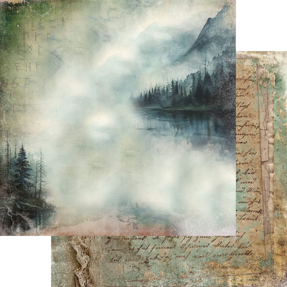 AA-LOD-08 Alchemy of Art - 8x8'' - A SET OF PAPERS 20,3x20,3cm The Legends of the Dragons