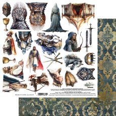 AA-LOD-09 Paper sheet 12x12''   The Legends of the Dragons