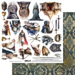 AA-LOD-09 Paper sheet 12x12'' The Legends of the Dragons