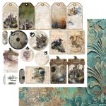 AA-LOD-11 Paper sheet 12x12''   The Legends of the Dragons