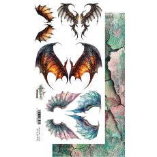 AA-LOD-W-01 Paper sheet 6x12''    The Legends of the Dragons