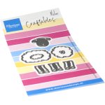CR1704 Metal Die Marianne Design - Craftable by Marleen Sheep