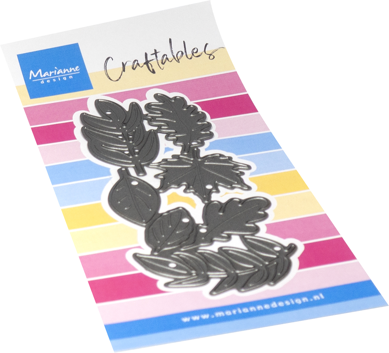 CR1705 Metal Die Marianne Design - Craftable Punch Die XL Leaves