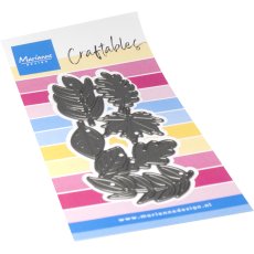 CR1705 Metal Die Marianne Design - Craftable Punch Die XL Leaves