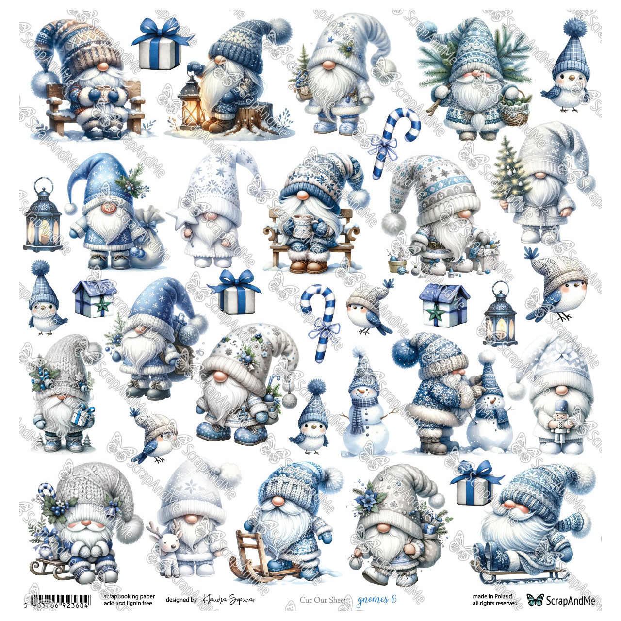 GN-6 Gnomes 6 - ScrapAndMe