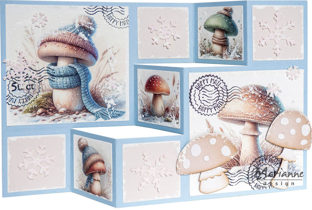 LR0926 Metal Die Marianne Design Creatables -Lay Out Stair Card