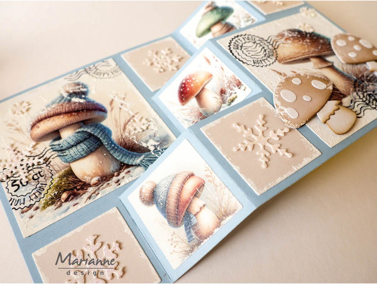 LR0926 Metal Die Marianne Design Creatables -Lay Out Stair Card