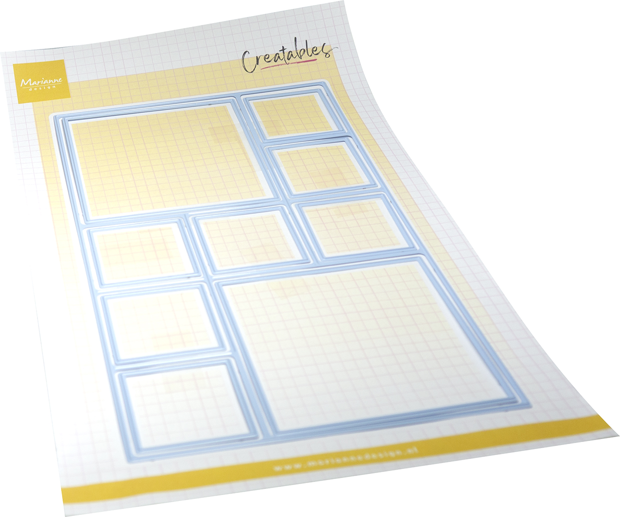 LR0926 Metal Die Marianne Design Creatables -Lay Out Stair Card