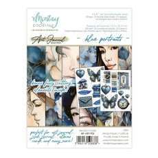 MT-ART-P03 Art Journal - Blue Portraits - MINTAY
