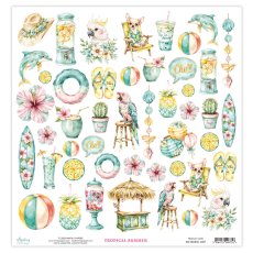 MT-BASIC-A07   Sheet 30.5 x 30.5 cm with elements to cut 