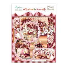 MT-RAR-LSCE RUST & ROSE Paper Envelopes and Tags - MINTAY - die cuts