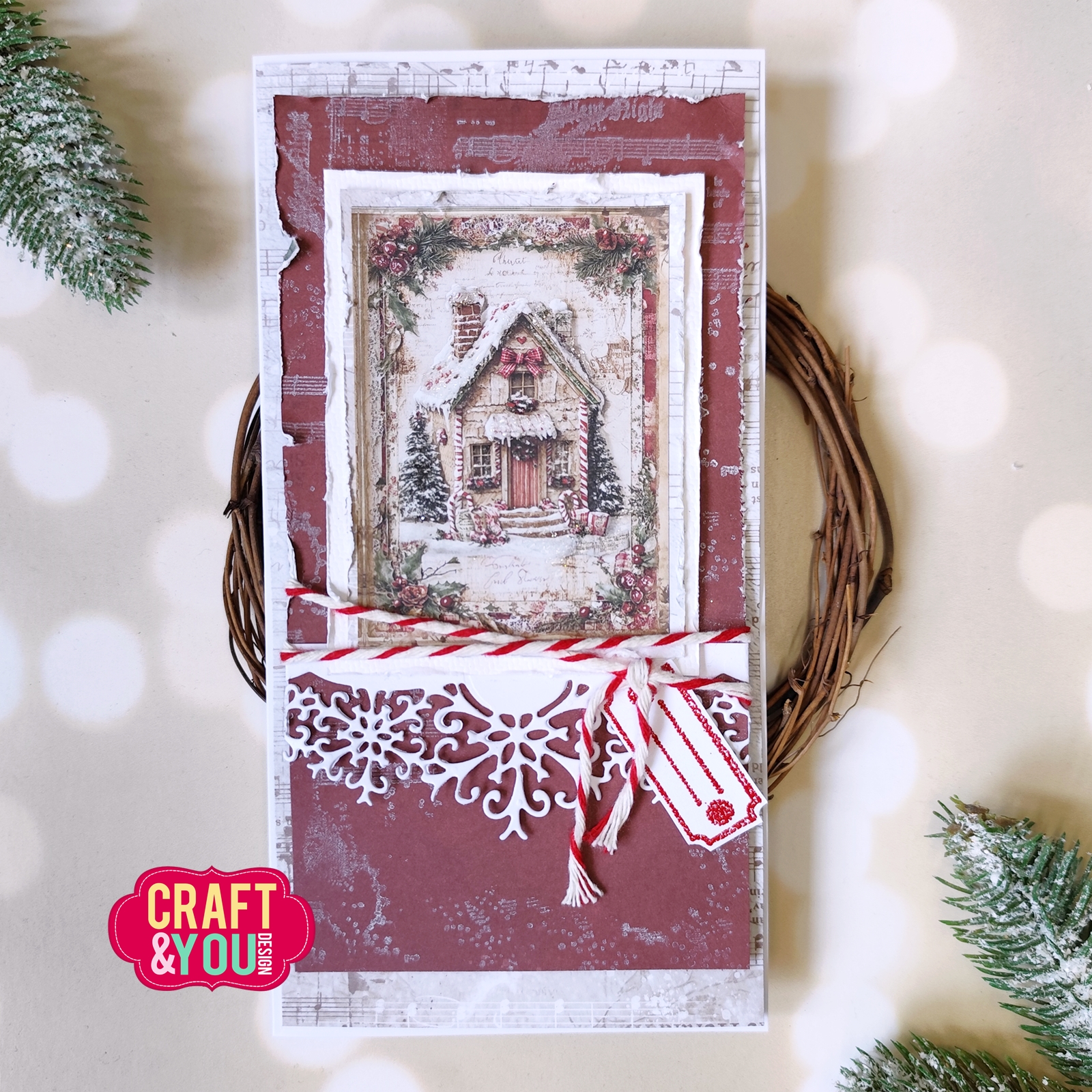 CPS-CHT30-12 Paper set 12x12" Christmas Time -12 sheets
