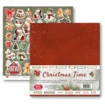 CPS-CHT30-12 Paper set 12x12" Christmas Time -12 sheets