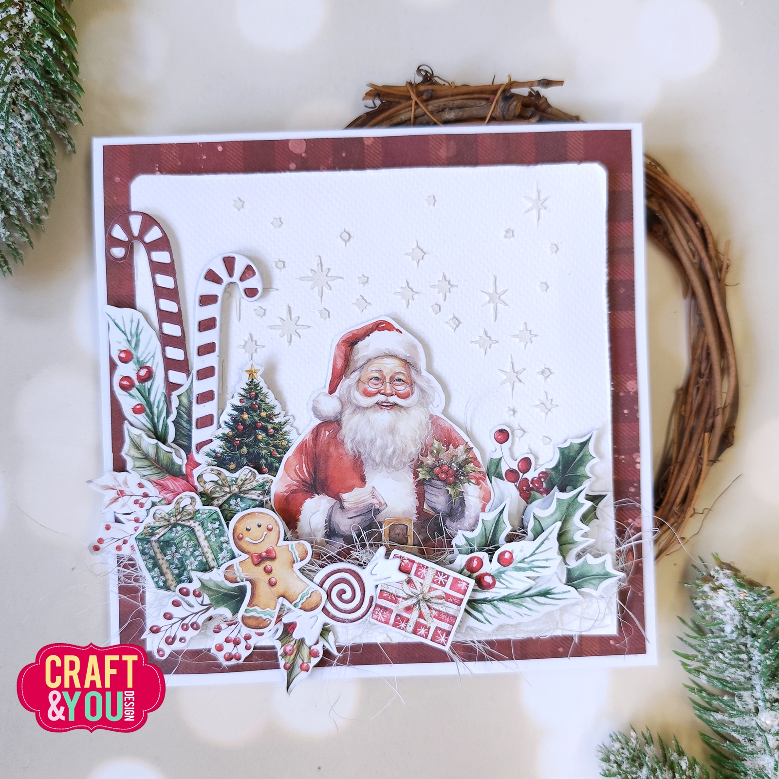CPS-CHT30-6 Paper set 30.5x30.5cm-Craft&You Design - Christmas Time