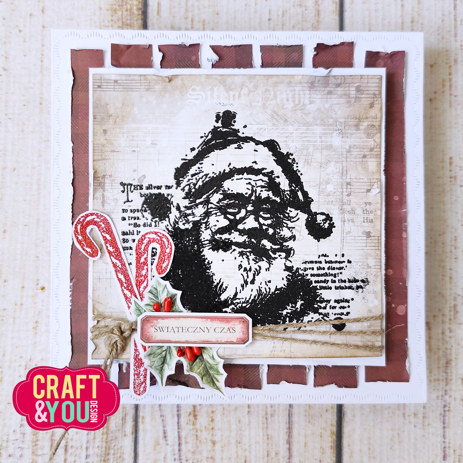 CS054 Clear Stamps Santa Claus - Craft & You Design
