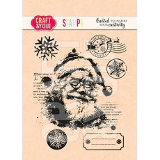 CS054 Clear Stamps Santa Claus - Craft & You Design