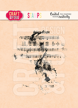 CS055 Clear Stamps Silent Night - Craft & You Design