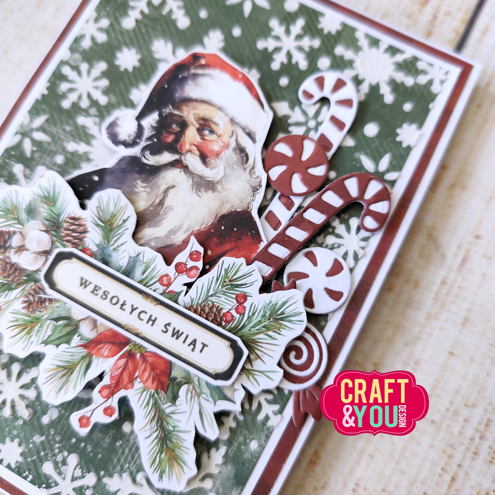 CW369 Cutting Die -Candy Canes Craft&You Design
