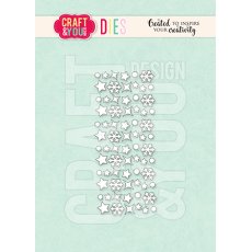 CW370 Cutting Die -Mini SnowflakesCraft&You Design