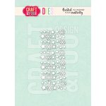 CW370 Cutting Die -Mini SnowflakesCraft&You Design