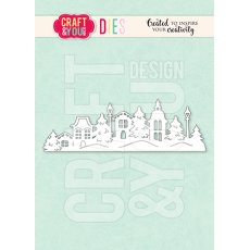 CW374 Cutting Die -Village Border Craft&You Design