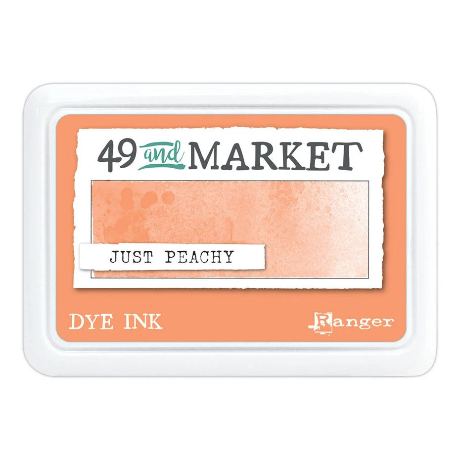FMP92414 49 & Market Dye Ink Pad-just peachy
