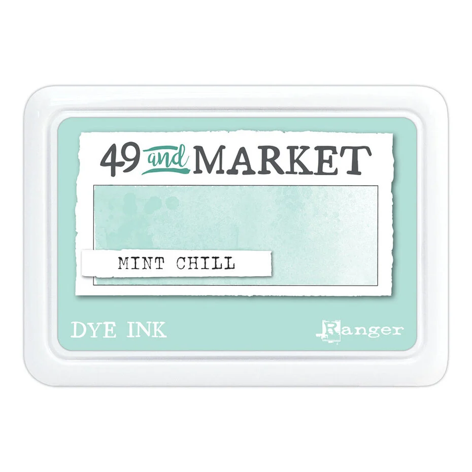 FMP92439 49 & Market Dye Ink Pad- mint chill
