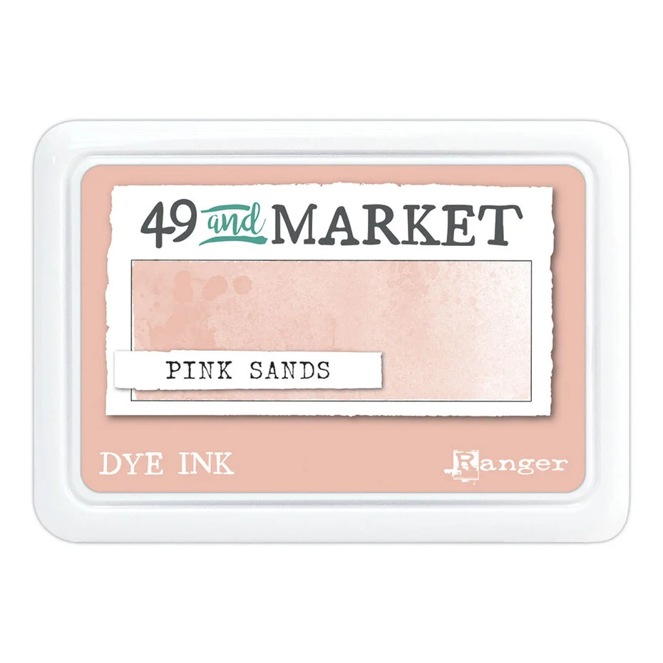 FMP92452 49 & Market Dye Ink Pad-pink sands