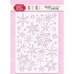 SC012 Stencil Snowflakes 2 Craft & You Design