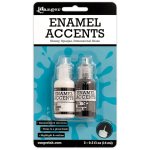 GAC27355 Enamel Accents - Ranger -Black Tie & White Glacier